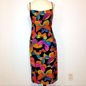 Nanette Lenore Silk Sleeveless Butterfly 🦋 Dress